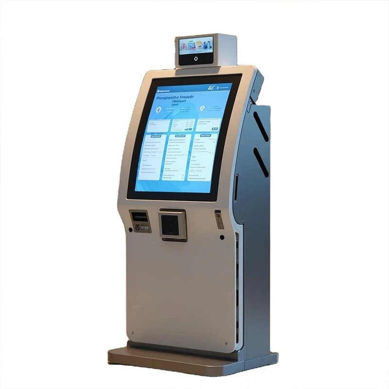 Self Service Réceptioun Interaktiven Kiosks Léisunge Display